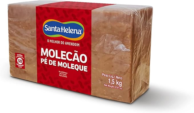 Santa Helena Pé de Moleque Molecão (1,5Kg)